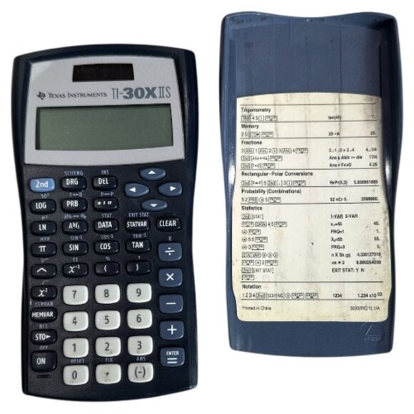 Texas Instruments Scientific Calculator Model TI-30X IIS, WORKS - Picture 1 of 4